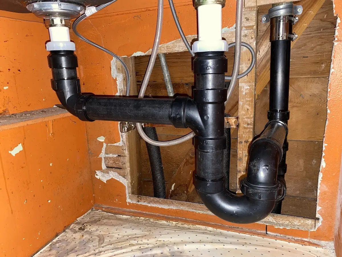 Professional Repiping Services equipment and tools on the job in West Warwick